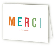 Petit Patchwork Birth Announcements Thank You Cards