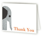 Wee Tweed Elephant Birth Announcements Thank You Cards