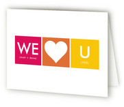 We Heart Baby Birth Announcements Thank You Cards