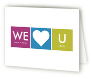 We Heart Baby Birth Announcements Thank You Cards