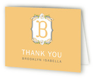 Meadow Monogram Birth Announcements Thank You Cards