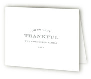 Pure Monogram Birth Announcements Thank You Cards