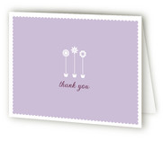 Little Blooms Birth Announcements Thank You Cards