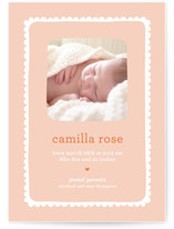 Sweet Scallops Birth Announcements