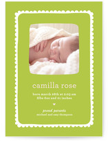 Sweet Scallops Birth Announcements