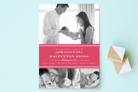 Sweet Arrival Birth Announcements