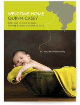 Welcome Home Adoption Birth Announcements