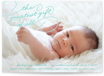 Greatest Gift Birth Announcements