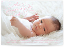 Greatest Gift Birth Announcements