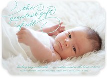Greatest Gift Birth Announcements