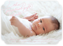 Greatest Gift Birth Announcements