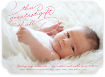 Greatest Gift Birth Announcements