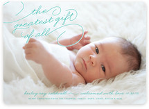 Greatest Gift Birth Announcements
