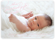 Greatest Gift Birth Announcements