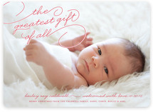 Greatest Gift Birth Announcements