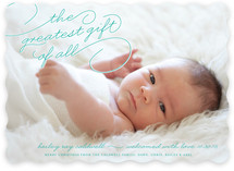 Greatest Gift Birth Announcements
