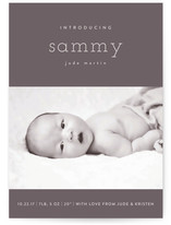 Bebe Chic Birth Announcements