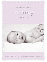Bebe Chic Birth Announcements