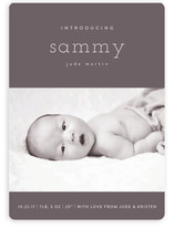 Bebe Chic Birth Announcements