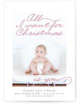 All I Want Birth Announcements