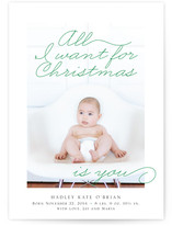 All I Want Birth Announcements