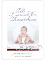 All I Want Birth Announcements
