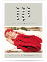 A New Stocking Birth Announcements