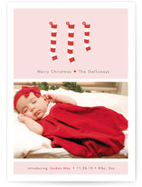 A New Stocking Birth Announcements