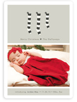 A New Stocking Birth Announcements