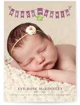 Peace on Earth Banner Birth Announcements