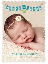 Peace on Earth Banner Birth Announcements