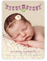 Peace on Earth Banner Birth Announcements