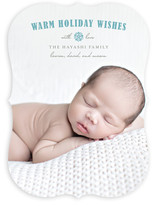 Peaceful Wishes Baby Birth Announcements