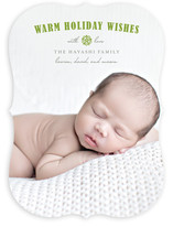 Peaceful Wishes Baby Birth Announcements