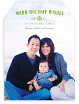 Peaceful Wishes Baby Birth Announcements