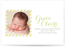 Spring Arrival Birth Announcements