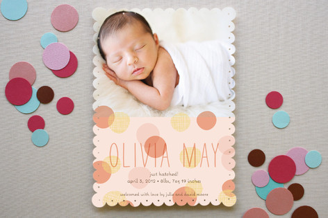 Spring Hatch Birth Announcements