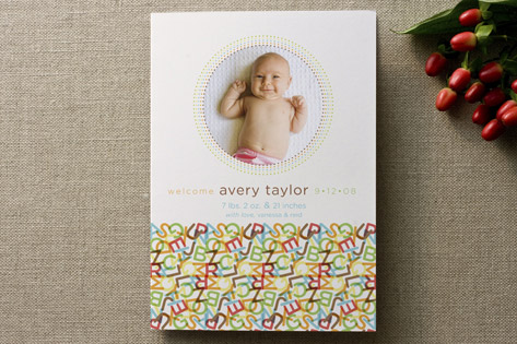 ABC Birth Announcements