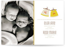 Cheery Frock Birth Announcements, by kelli hall