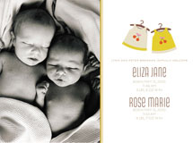 Cheery Frock Birth Announcements, by kelli hall