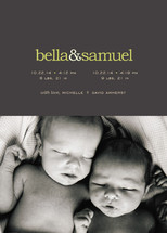 Pop of Color Birth Announcements, by kelli hall