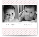 Parker Stripe Birth Announcements