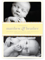 Sweet Scallop Birth Announcements