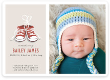 Tiny Sneakers Birth Announcements