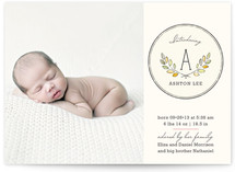 Baby Laurels Birth Announcements