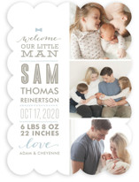 Little Man Birth Announcements