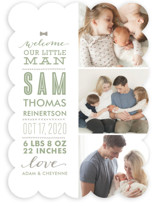 Little Man Birth Announcements