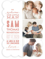 Little Man Birth Announcements