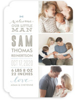 Little Man Birth Announcements