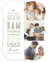 Little Man Birth Announcements